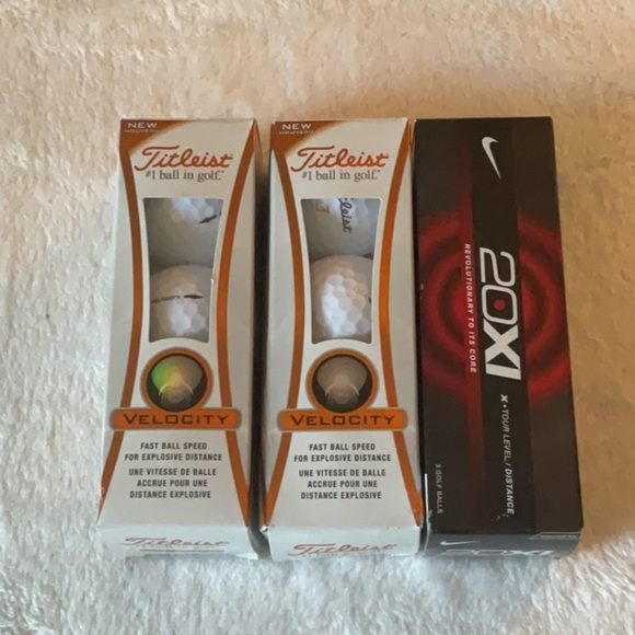 Titleist Velocity Golf Balls - White and Orange Packaging - Picture 5 of 5